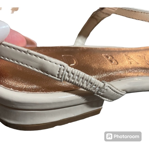 NWT Ted Baker London Nude Pepell Slingback Leather Sandals Size 7.5 Size 38 EU - Picture 6 of 9